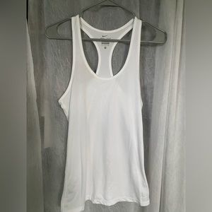 Nike women’s athletic tank top- white - small